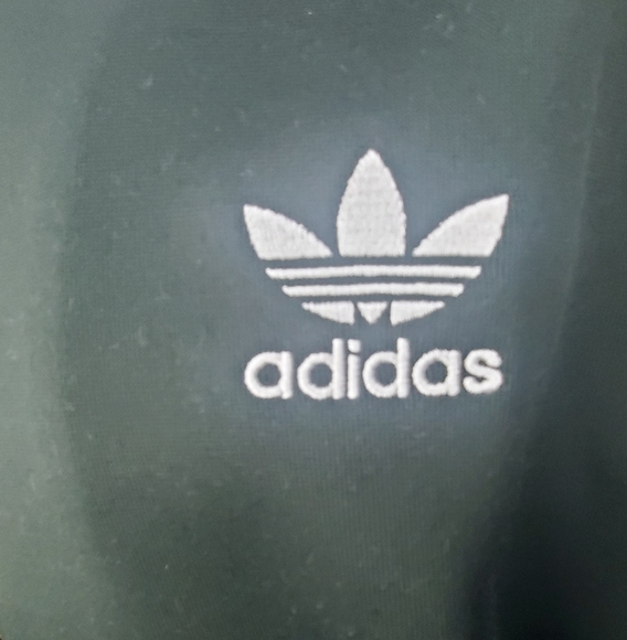 Adidas - Size XL- Jacket Classic-The brand With The 3 Stripes - Dark Green&beige - Picture 5 of 13